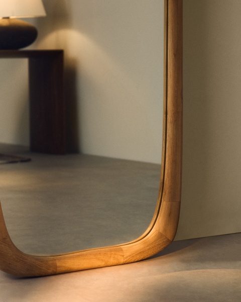 Зеркало из тикового дерева Alura 158 x 61 см от интернет-магазина IDODOM.RU