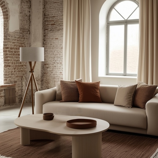 Торшер Cot c белым абажуром от интернет-магазина IDODOM.RU