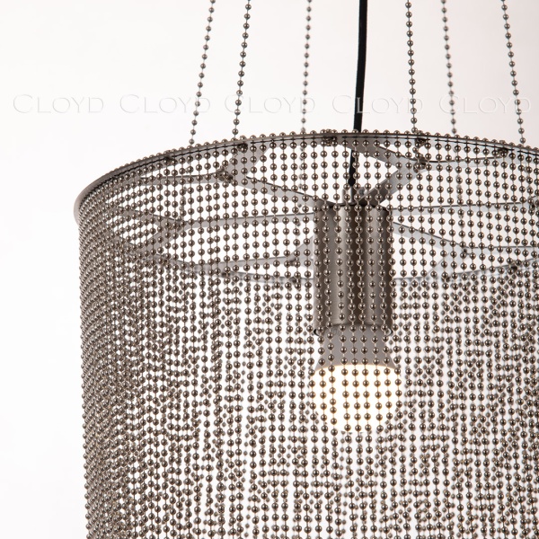 Подвесной светильник Cloyd ONASSIS P1 / Ø28 см - никель сатин (арт.11476) от интернет-магазина IDODOM.RU