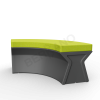 Скамейка X-seat Arc Coal Black, Green
