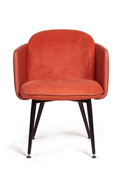 Стул с подлокотниками Phoenix (Феникс), ткань комбинированная с иск кожей от интернет-магазина IDODOM.RU