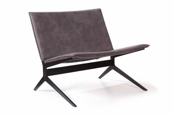 Кресло Fly, замша серый от интернет-магазина IDODOM.RU