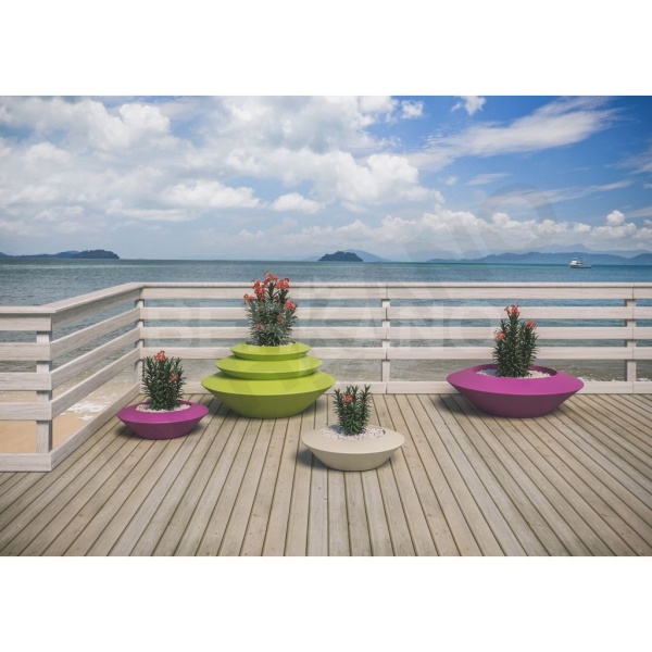 Кашпо Scodella 80 DB Snow White от интернет-магазина IDODOM.RU