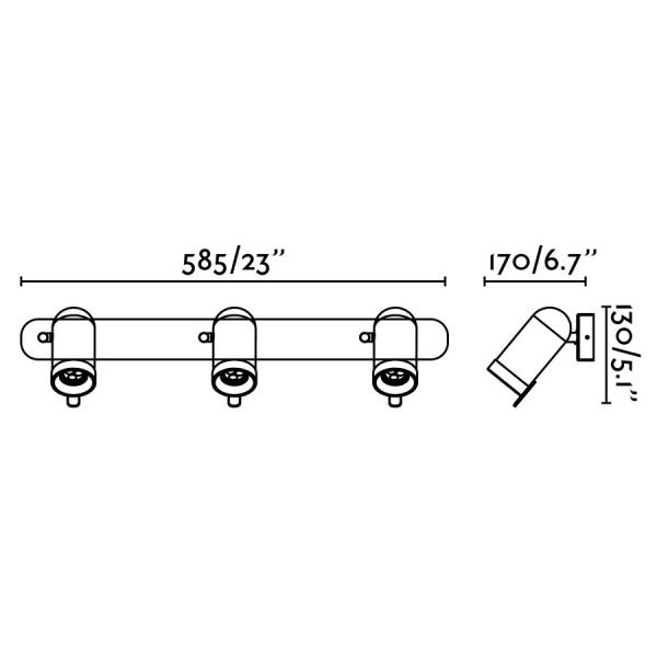 Бра Orleans-3 черное от интернет-магазина IDODOM.RU