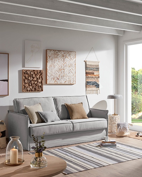 Диван Samsa 160cm visco серый от интернет-магазина IDODOM.RU