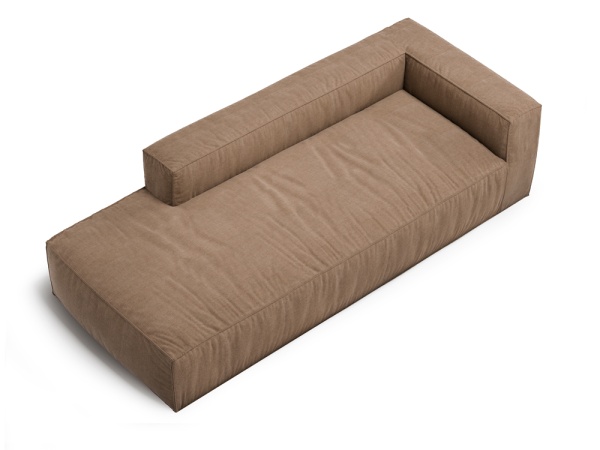 Модуль диван Фри оттоманка 113-P - Эконом микровелюр