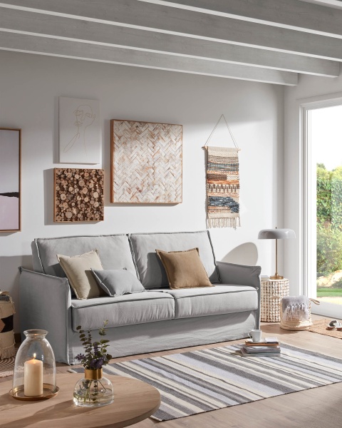 Диван Samsa 160cm visco серый от интернет-магазина IDODOM.RU