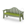 Скамейка Province Olive green, Green