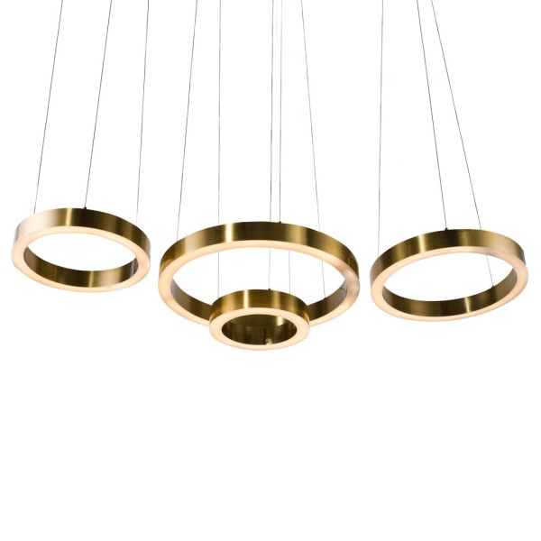 Подвесной светильник Cloyd RAUNDS P1 / Ø40 см - латунь (арт.10253) от интернет-магазина IDODOM.RU