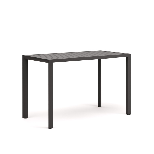 Culip Алюминиевый барный стол с порошковым покрытием серого цвета 150 x 77 см от интернет-магазина IDODOM.RU