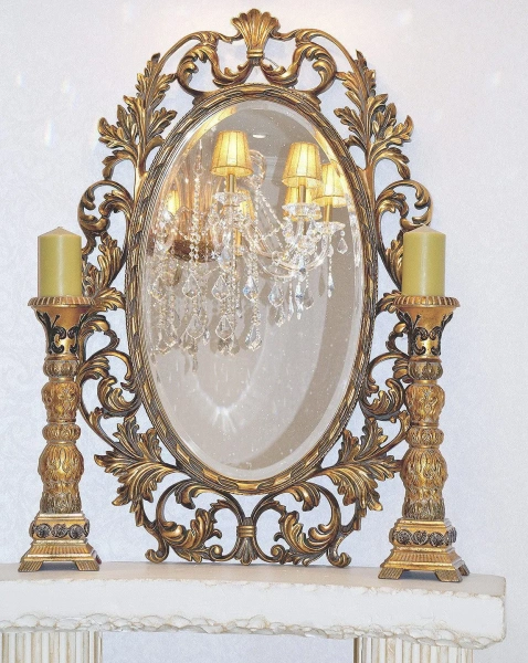 Зеркало "Гойя" 19C. Gold от интернет-магазина IDODOM.RU Зеркало "Гойя" 19C. Gold от интернет-магазина IDODOM.RU