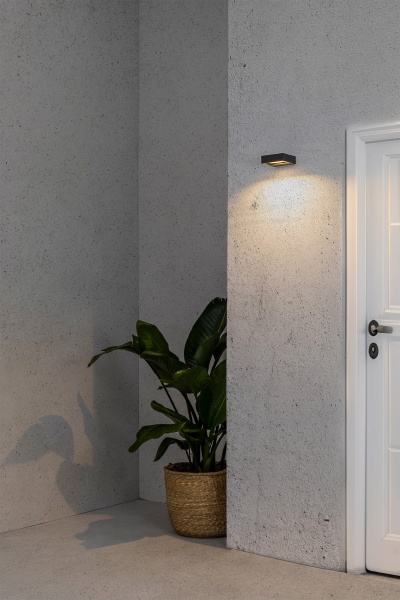 Бра уличное Taima темно-серое от интернет-магазина IDODOM.RU