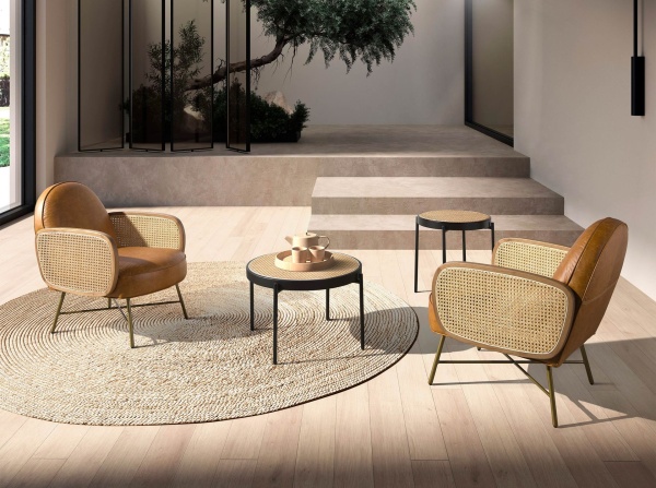 Коричневое кожаное кресло модель 5162 от интернет-магазина IDODOM.RU