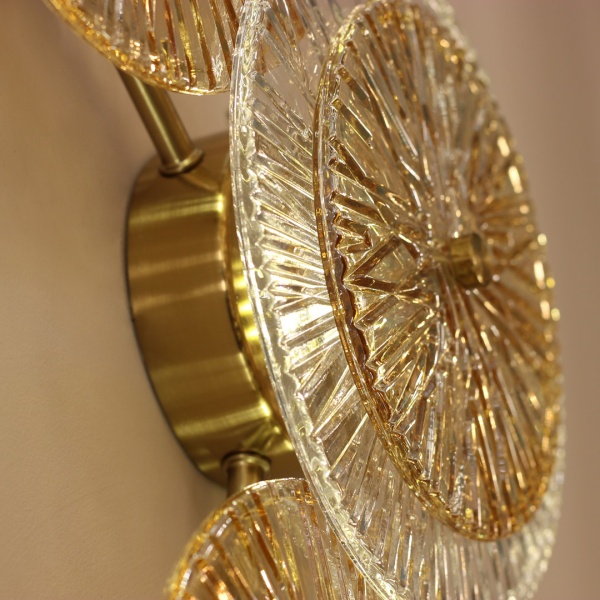 Бра Cloyd HELION-C W6 / выс. 92 см - латунь (арт.20209) от интернет-магазина IDODOM.RU