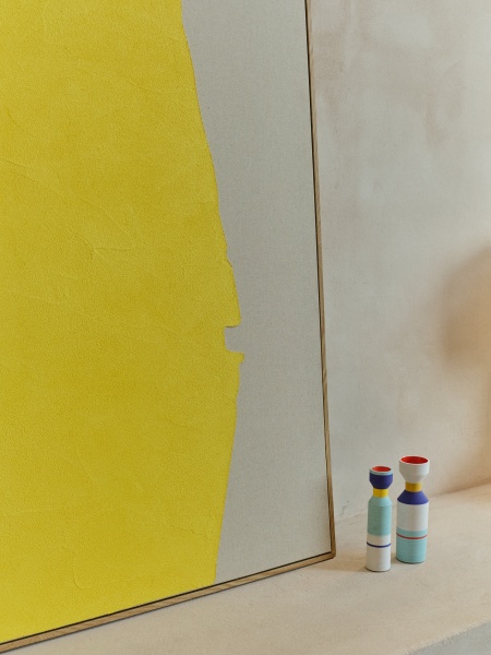 Kelta абстрактная картина из льна 140 x 170 см от интернет-магазина IDODOM.RU