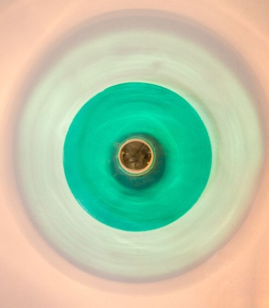 Бра Fest золотой цоколь 5 см - бирюзовое стекло от интернет-магазина IDODOM.RU