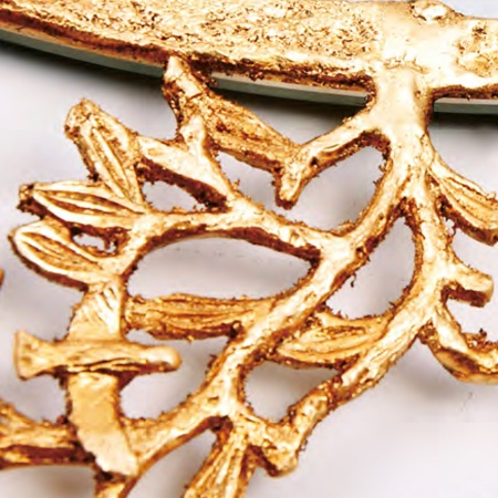 Зеркало Cloyd NIMBA Mirror / Ø90 см - латунь (арт.50058) от интернет-магазина IDODOM.RU