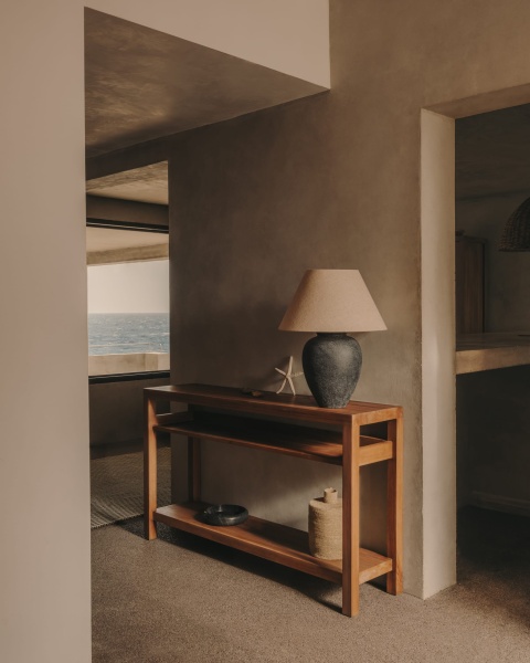 Барная стойка Sashi из массива тикового дерева 140 х 80 см от интернет-магазина IDODOM.RU