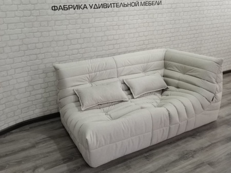 Подушка набивная, с кантом, без съемного чехла, 60/30 - Эконом микровелюр