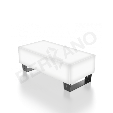Скамейка Brick 120 Snow White Light