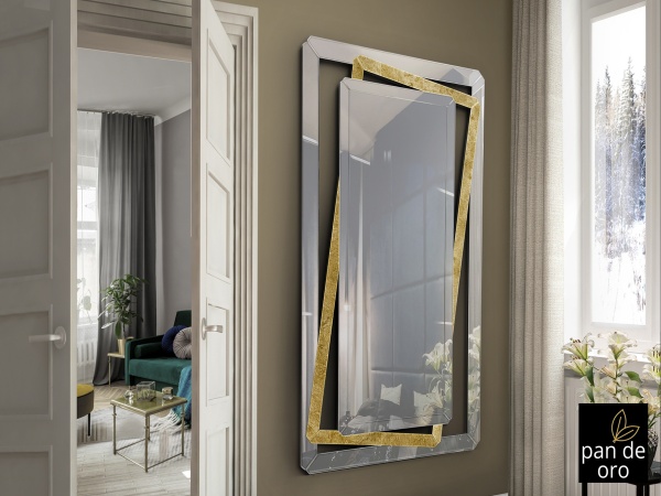 Зеркало Nora золотое от интернет-магазина IDODOM.RU