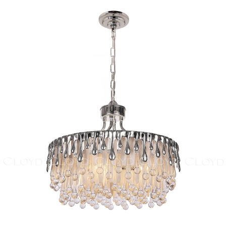 Люстра Cloyd CAPULETTI C6 / Ø50 см - хром (арт.11302) от интернет-магазина IDODOM.RU