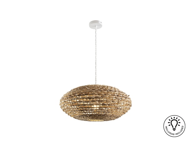 Nana Большой светильник из ротанга 1L 60Ш от интернет-магазина IDODOM.RU