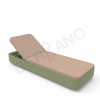 Шезлонг Grace Olive green, Toffee