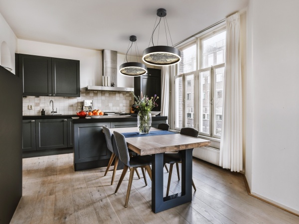 Подвесной светильник Stone CCT- черный LED 40D от интернет-магазина IDODOM.RU