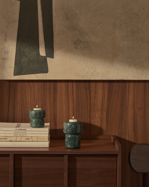 Onix Сервант с ореховым шпоном в темной отделке 200 x 80 см от интернет-магазина IDODOM.RU