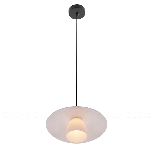 Подвесной светильник Cloyd ERLEBNIS-A P1 / Ø40 см - черный (арт.11409) от интернет-магазина IDODOM.RU