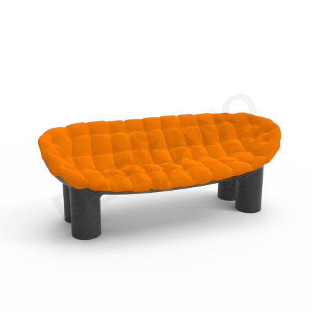 Диван SLON Black Granite, Orange