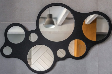 Зеркало Round Eyes Black от интернет-магазина IDODOM.RU