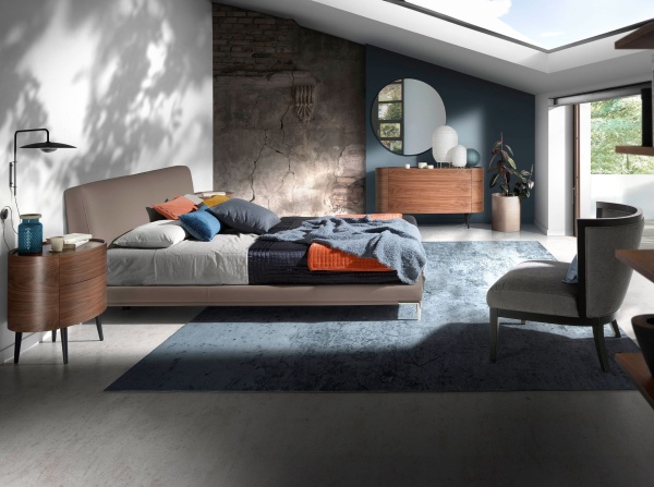 Комод AC2001DR /7075 овальный ореховый от интернет-магазина IDODOM.RU