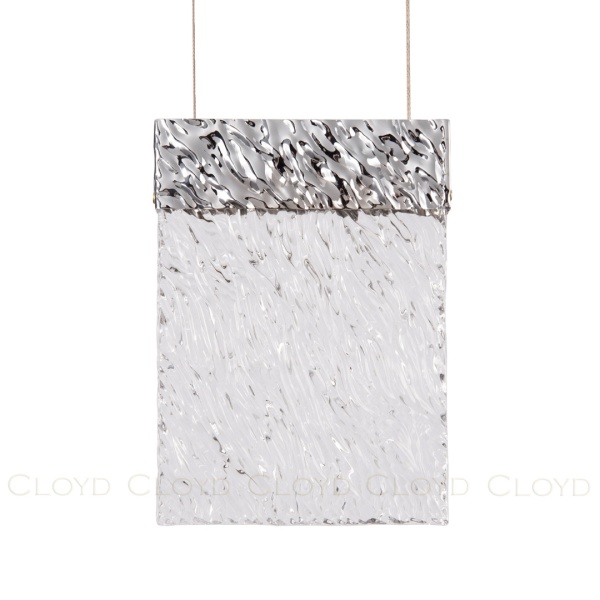 Подвесной светильник Cloyd ESCOBAR P1 / выс. 23 см - хром (арт.10718) от интернет-магазина IDODOM.RU