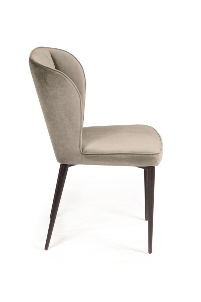 Стул Next, бархат пепельно-бежевый 25 от интернет-магазина IDODOM.RU