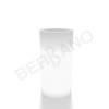 Кашпо Cilindro 80 DB Snow White Light