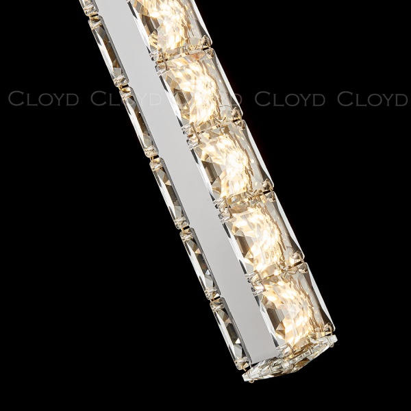 Подвесной светильник Cloyd ELATA P1 / выс. 38 см - хром (арт.11559) от интернет-магазина IDODOM.RU