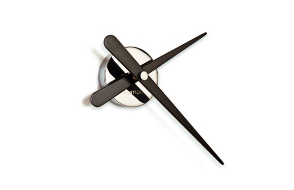 Настенные часы Rodon Mini L хром-черный от интернет-магазина IDODOM.RU