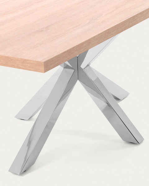 Стол Arya 160x100 сталь натуральный от интернет-магазина IDODOM.RU