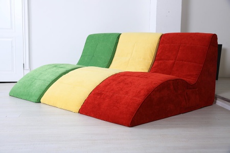 Лежак шезлонг Велле - Хеппи велюр