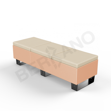 Скамейка Brick 180 Terracotta, Bone Brown