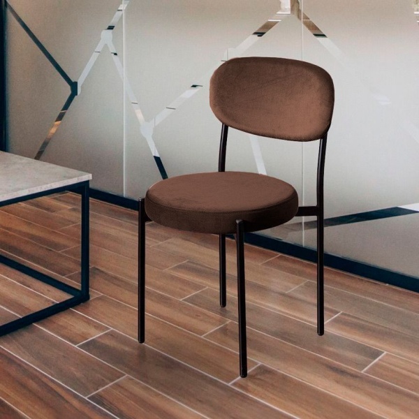 Стул Mason, бархат коричневый 12 от интернет-магазина IDODOM.RU