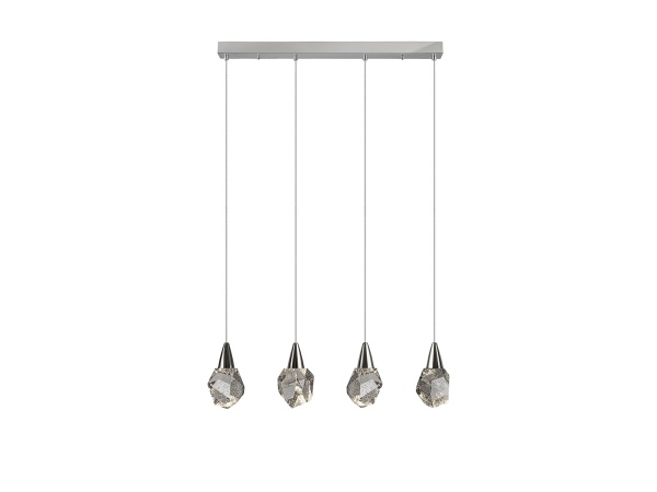 Люстра Aquaria 4L хром от интернет-магазина IDODOM.RU