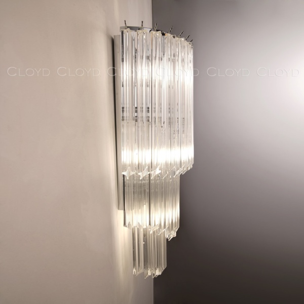 Бра Cloyd EVOLUTE-A W4 / выс. 60 см - хром (арт.20156) от интернет-магазина IDODOM.RU