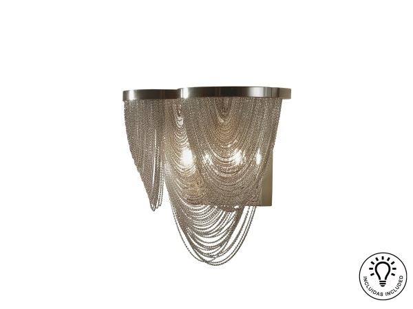 Бра Minerva 2L никель от интернет-магазина IDODOM.RU