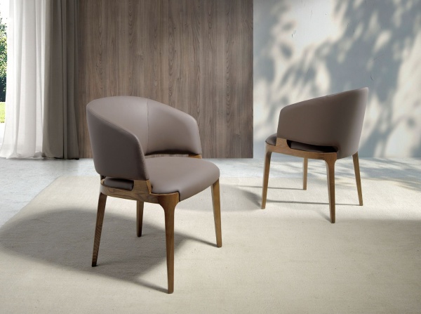 Стул 4108/ACH21093 из экокожи и основой из массива ясеня от интернет-магазина IDODOM.RU