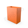 Кашпо Cubric 90*80 DB Orange