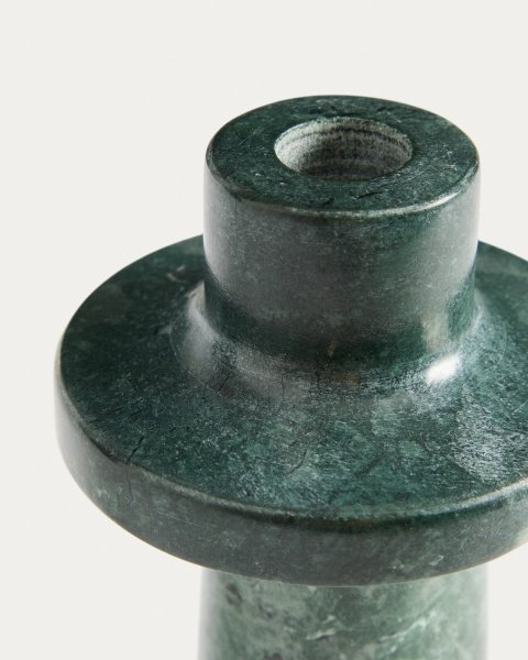 Подсвечник Zalvori из зеленого мрамора 18 см от интернет-магазина IDODOM.RU