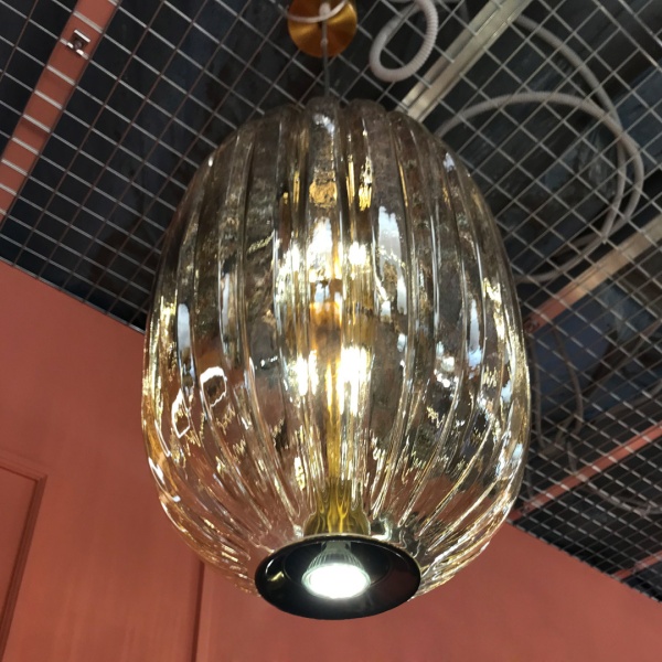 Подвесной светильник Cloyd KAROO P7 / выс. 50 см - янтар. стекло (арт.10516) от интернет-магазина IDODOM.RU